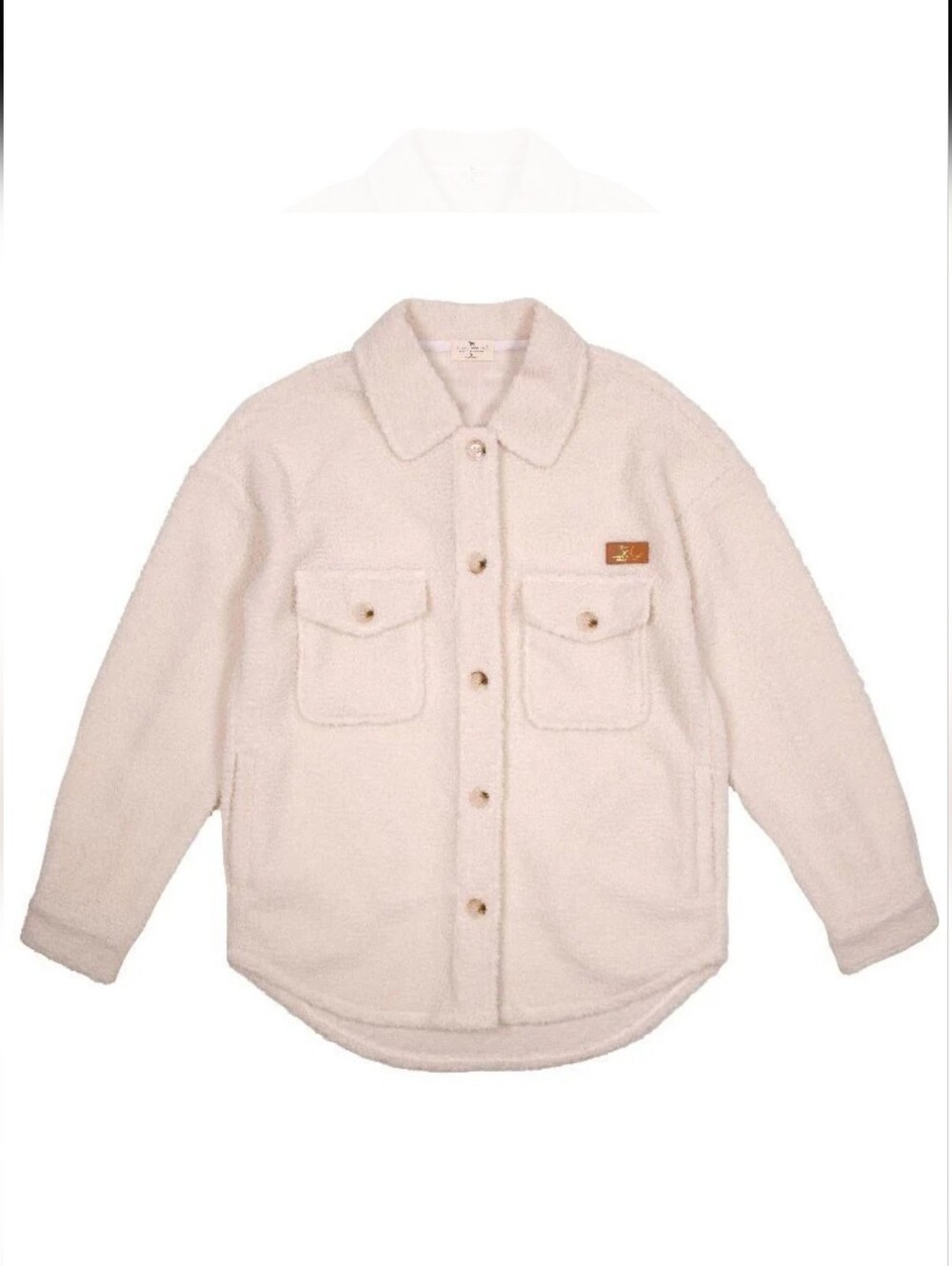 Simply Southern Cream Teddy Jacket